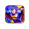 Platos Superman 9pulg x8 Cuadrado Importado